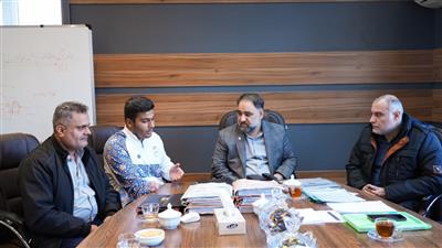 دیدار شهردار با ورزشكار افتخار آفرین پارا آسیایی